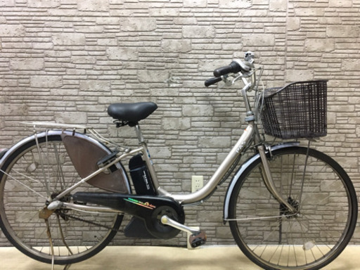 年末SALE  東京23区配達無料　新基準　ヤマハ　パス　4Ah リチウム 電動自転車☆中古☆BS☆26インチ☆