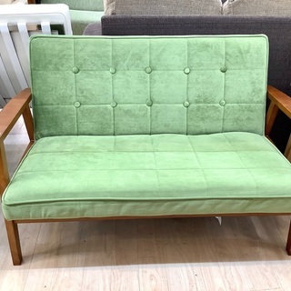 東谷(アズマヤ) 2人掛けソファー モケットグリーンが入荷いたしました！