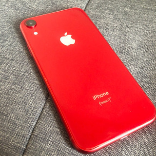 Apple iPhone XR レッド　値下げ⭕️ 41741c9536e0f07fa3e675e9c7b180