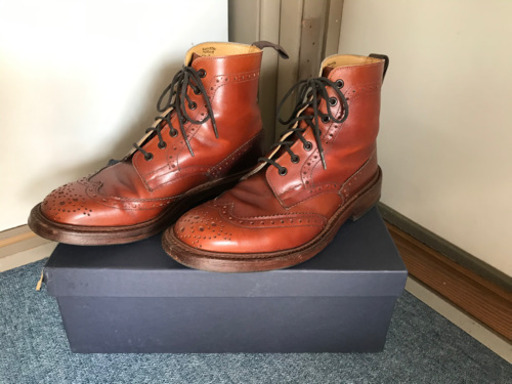 値下げ27,000円→25,000円　トリッカーズ　Tricker's  ウイングチップ