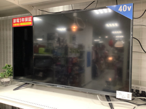 半年間保証付　Qriom 液晶テレビ　40インチ【トレファク南柏店】
