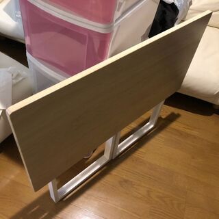 [山善] 折りたたみ デスク（定価6290円）の画像