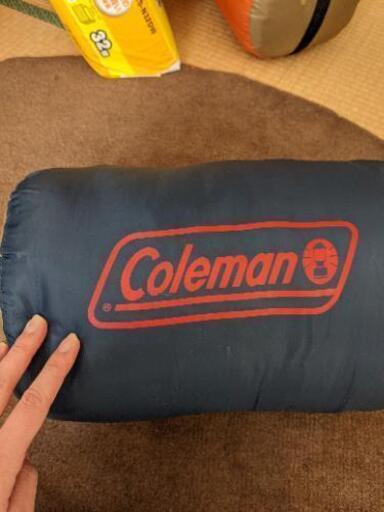 Coleman寝袋　子供用青