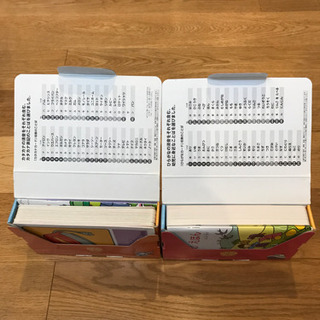 Kumonのひらがなカードとカタカナカードの画像