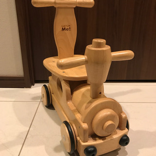 手押し車　木製の画像