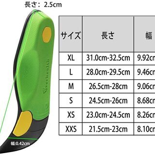 ☆靴中敷き o脚 インソール 矯正 メンズ 足底筋膜炎 土踏まず クッション☆の画像