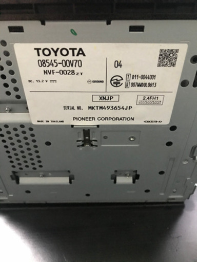 値下げ！Bluetooth、CD.DVD対応カーナビ！