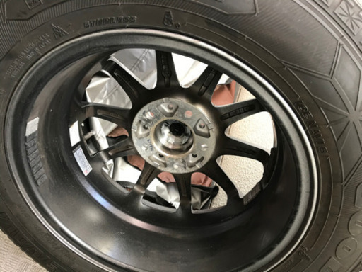 スタッドレス2018年製・ホイールセット　195/65R/15
