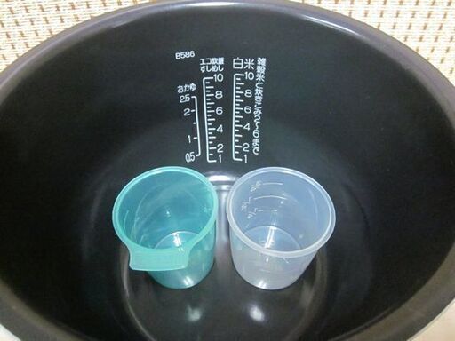 炊飯器 IH炊飯ジャー １升炊き 2020年製 象印 NW-VB18 計量カップ付き ZOJIRUSHI ダークブラウン こげ茶  ☆