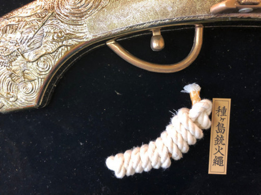 昔の鉄砲　骨董品
