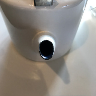 ホーロー　白　ヤカンの画像