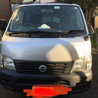 商談成立しました。キャラバン　不動車の画像