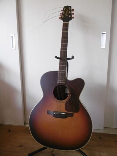 ■　エレアコ ギター タカミネ Takamine　 NPT-012BS　ソフトケース付き　中古品　■