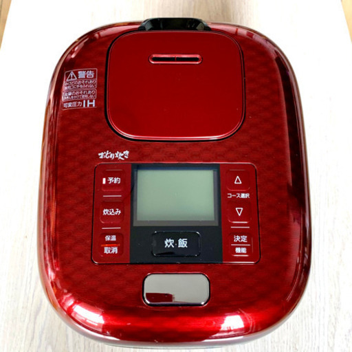 【美品】パナソニック　2018年製　可変圧力IH炊飯器　SR-JX057-K