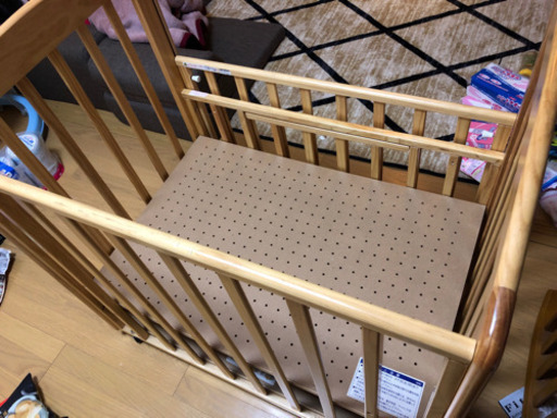 KATOJI ベビーベッド 取扱説明書付き