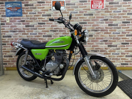 【超希少絶版旧車！低走行多数カスタム♪軽整備済】 カワサキ Z200 KZ200 絶好調美車 【多数画像動画有】 検）Z Z1 Z2 KZ KH GT CB FOUR