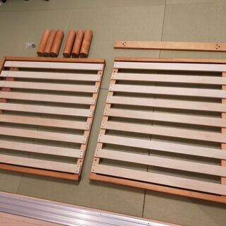 通気性の良い「すこのシングルベッド」の画像