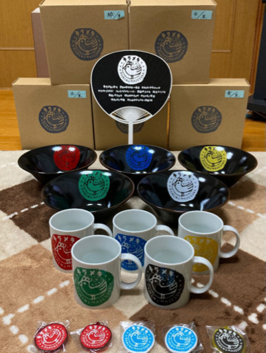 キラメキノトリ　どんぶり&マグカップセット❗️