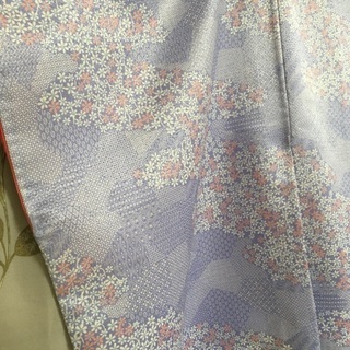 お取引相談中】上品な薄紫の着物の画像