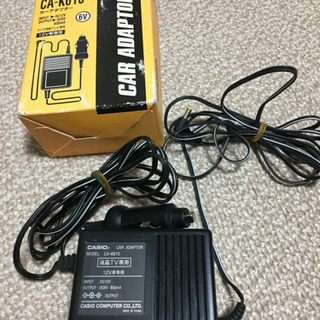 カシオ カーアダプターの画像