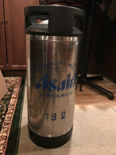 アサヒスーパードライ　生樽19L 新品　