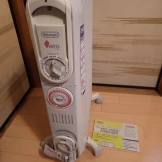 DeLonghi デロンギ オイルラジエターヒーター F字型フィ...