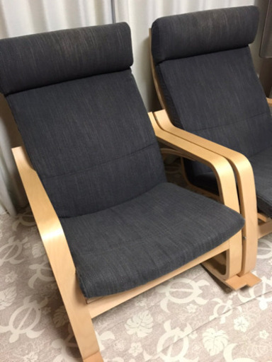 IKEA ロッキングチェア　ポエング