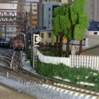 Ｎゲージ鉄道模型ジオラマ　値下げ！（台なしで上のパーツ全品セットでもOK）の画像