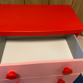 【受渡決定済】【値下げ】イケア　マンムット　子供服用チェスト【中古品】IKEA MAMMUTの画像