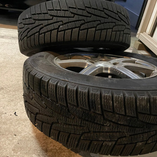 最終値下げバリ山スタッドレス　アルミタイヤセット