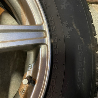 最終値下げバリ山スタッドレス　アルミタイヤセットの画像