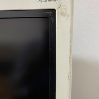 SHARP AQUOS 20型 LC-20D10 液晶テレビの画像