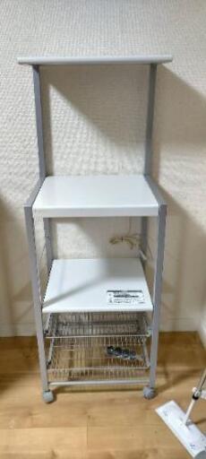 キッチンラック　白
