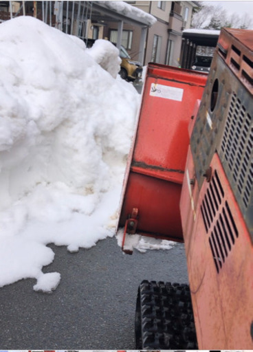 年末値引き開始！ホンダエンジン　フジイ除雪機　13馬力