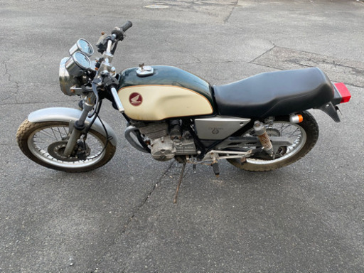 ホンダ　gb250 クラブマン　5型　最終　書類有り　不動　ジャンク　部品取り車