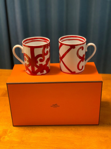 HERMES  エルメス  ガダルキヴィール マグカップ ペア(値段交渉可能)