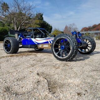 HSP Bajer 1/5 RC パワフルな2サイクル32cc ガソリンエンジン搭載！チューンチャンバー付