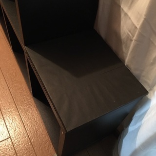 オープンラック　黒　ニトリ？の画像