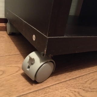 オープンラック　黒　ニトリ？の画像