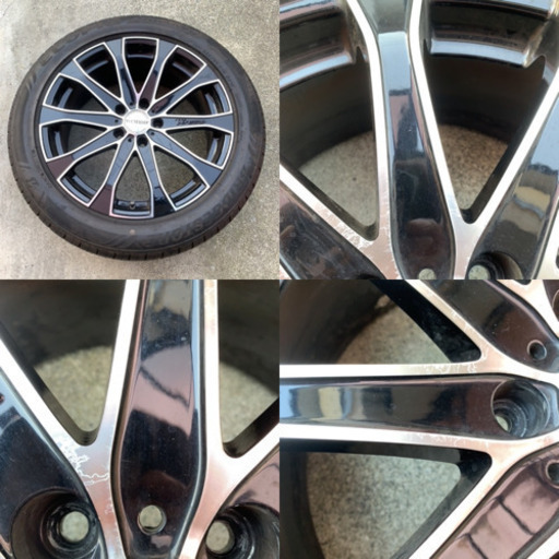 225/50R18 タイヤほぼ新品！ ARDUZZA（アドゥザー） 4本セット 225/50R18 95V ARDUZZA EPOCH SPORT 