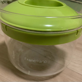 電子レンジでお米が炊ける　Francfranc 炊飯釜　1合炊の画像