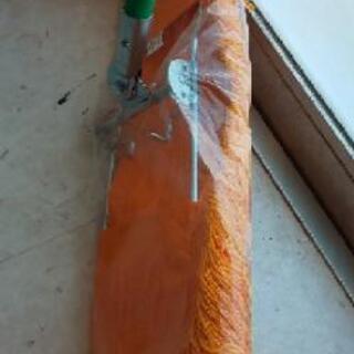 美品　未使用品　体育館モップ 本体＆スペアセット　フイトルモップ オーバル　ホールモップ ワイドモップ　ヘッド部60cm　フロアモップ　オーバル　M6　帯電材付モップの画像