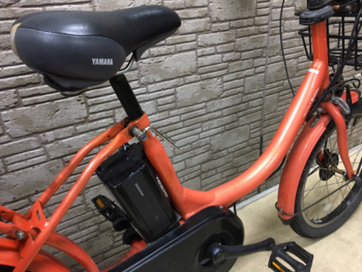 新春SALE  東京23区配達無料　新基準 ヤマハ　パスBabby 8.7Ah リチウム 電動自転車 中古☆