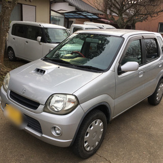 ✔️スズキ Kei 車検R3.10 ターボ 4WD ナビTV