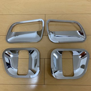 200系ハイエース用　メッキハンドルプロテクターの画像