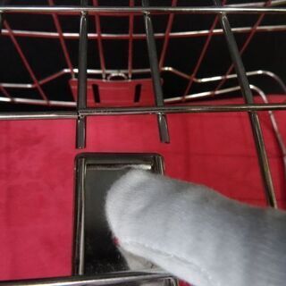 【お買い上げありがとうございました】難あり　自転車かご　ブリヂストンの画像