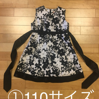 女児ドレス5点 110〜130cm5点まとめて購入するとボレロ2...