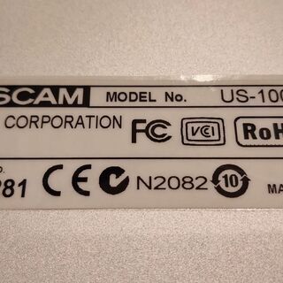 USBオーディオIF TASCAM US-100の画像