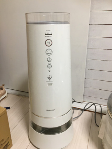 シャープ気化式加湿機