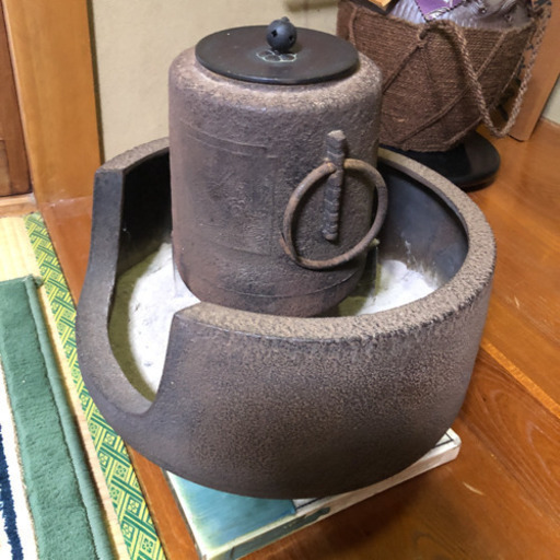 茶道　湯釜